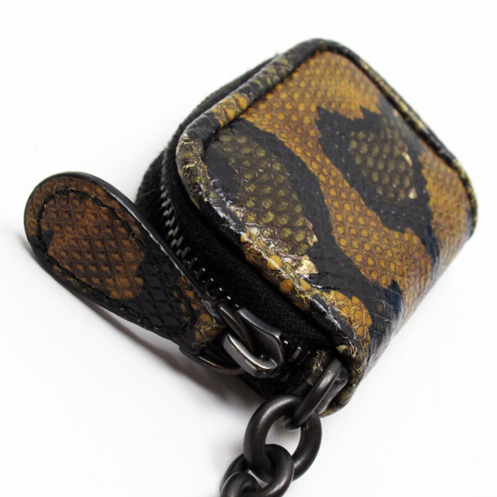 Bottega Veneta Wallet python black yellow - image 2